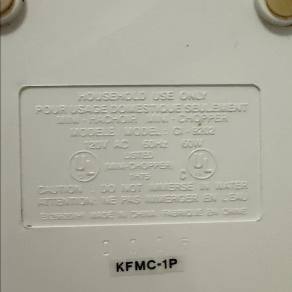 Creative Touch Mini Food Processor - Picture 9 of 9